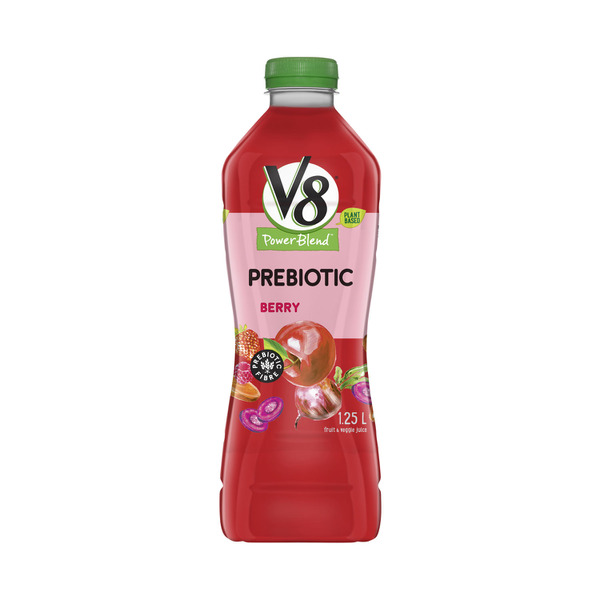 Campbells V8 Power Blend Prebiotics Juice Berry