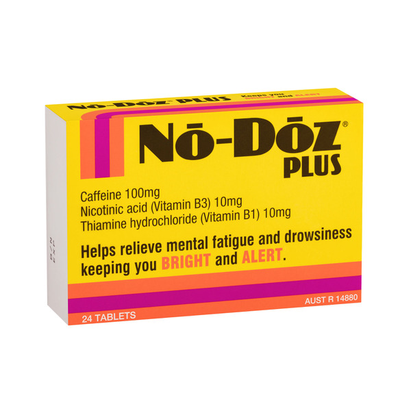 No Doz Plus Tablets | 24 pack