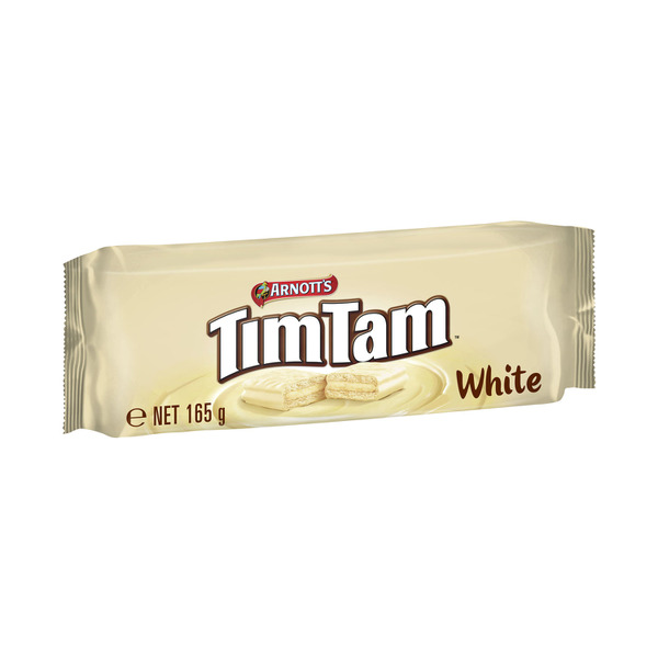 Arnott's Chocolate Biscuits Tim Tam White 165g