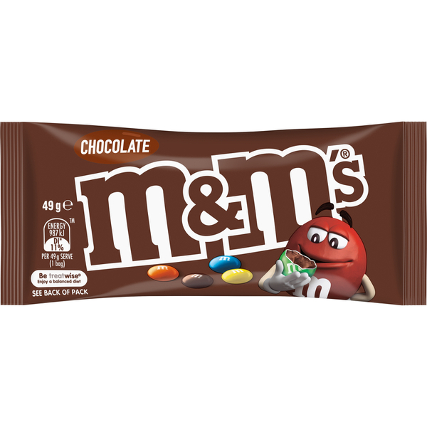 M&M's Milk Chocolate Snack Bag