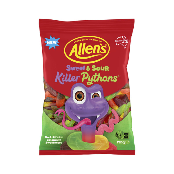 Allen's Killer Pythons Sweet & Sour 192g