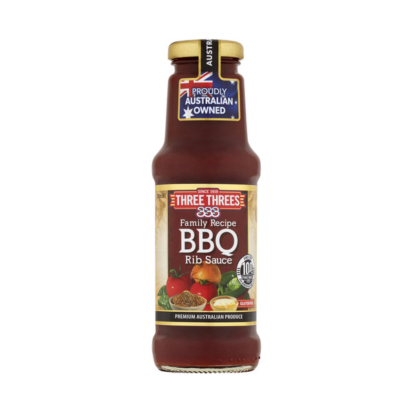 Three Threes Rib BBQ Sauce