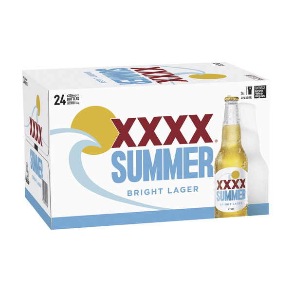 Summer Bright Lager Bottle 330mL | 24 Pack