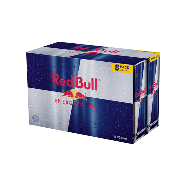 Red Bull Energy Drink Multipack Cans 8x250mL