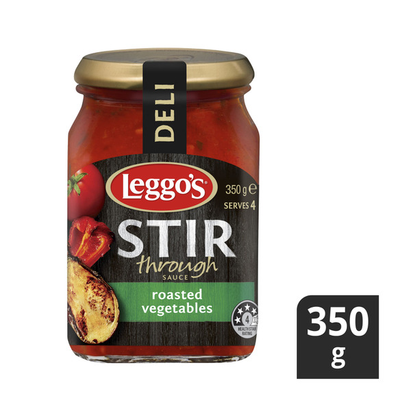 Buy Leggo's Roasted Vegetables Stir Through Sauce 350g | Coles