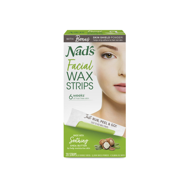 Nad's Hair Removal Eyebrow Wax Strips