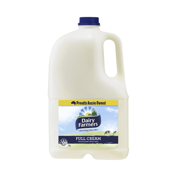 Dairy Farmers Full Cream Milk | 3L