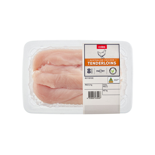 Buy Coles RSPCA Approved Chicken Tenderloins 600g Coles