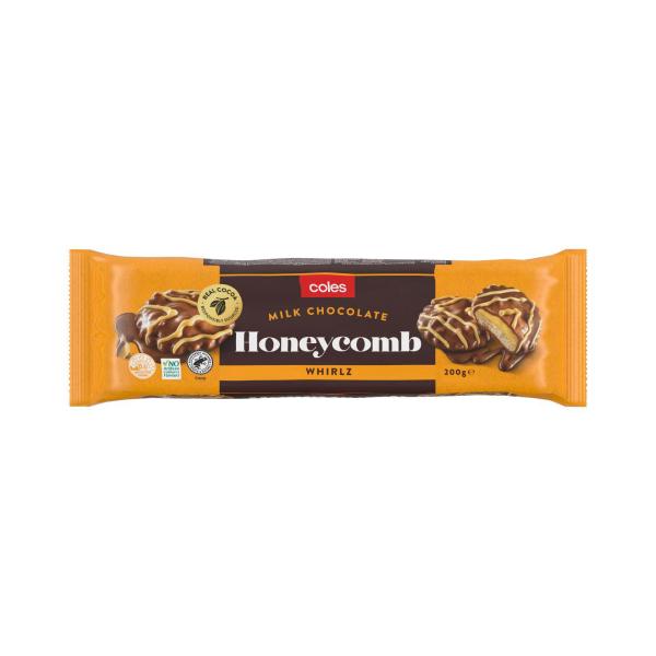 Chocolate Biscuits Whirlz Honeycomb