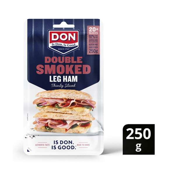 Don Double Smoked Leg Ham | 250g