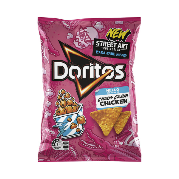 Doritos Corn Chips Chaos Cajun Chicken