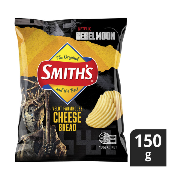 Smiths Crinkle Cut Potato Chips Farmhouse Cheesy