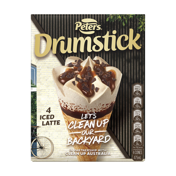 Peters Drumstick Cua Ice Latte 4 Pack