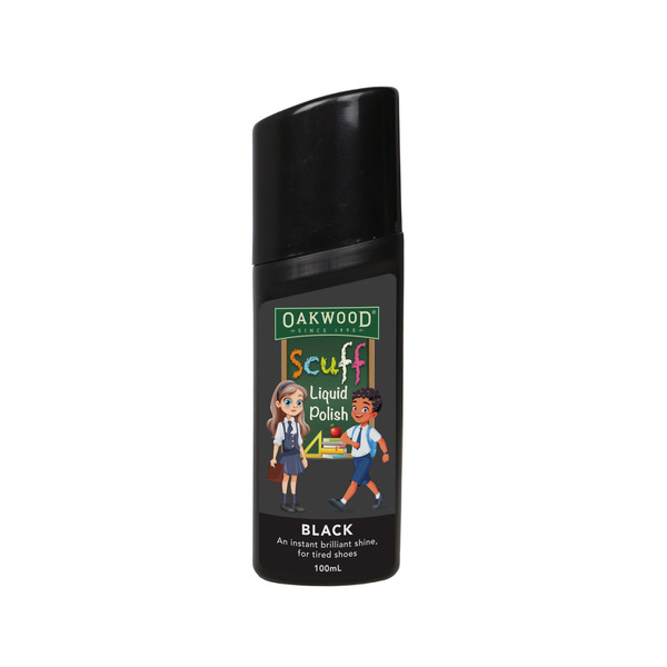 Oakwood Scuff Kids Polish Black 100mL