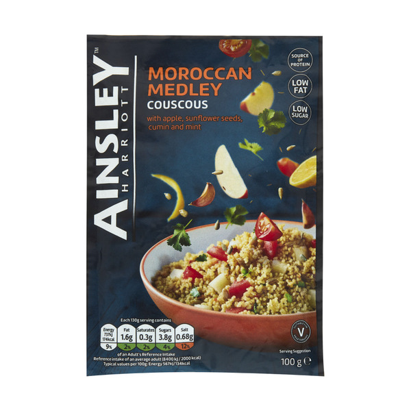 Calories in Ainsley Harriott Moroccan Medley Cous Cous