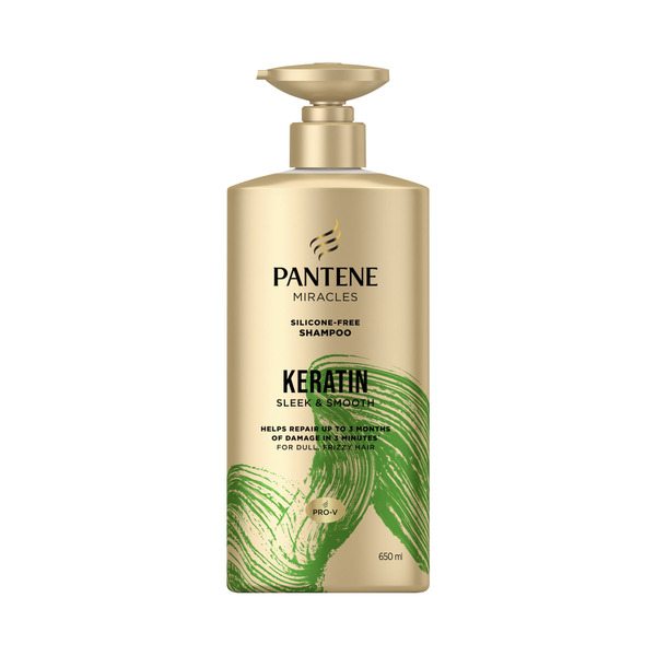 Pantene Miracles Keratin Smooth & Sleek Shampoo