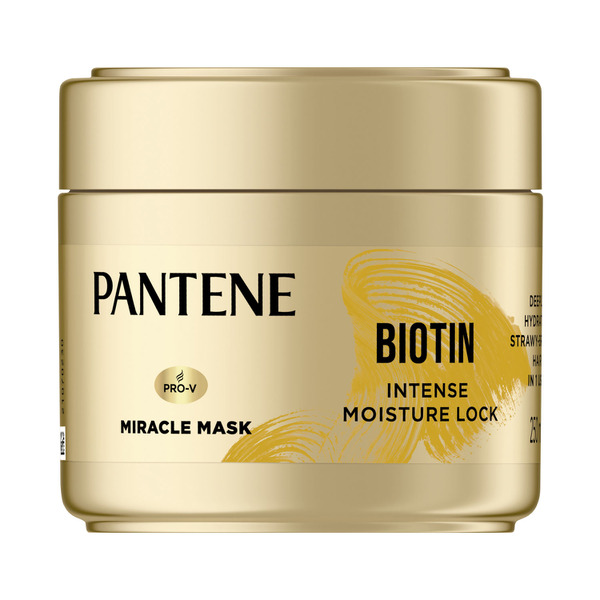 Pantene Biotin Intense Moisture Lock Hair Mask