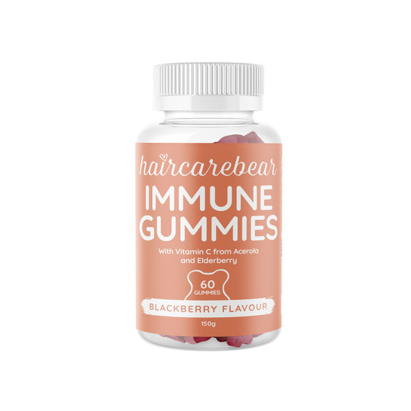 Haircarebear Gummies Immunity Vitamin C + Elderberry 60 pack