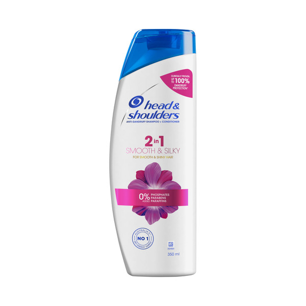 Head & Shoulders Smooth & Silky 2 In 1 Anti-Dandruff Shampoo & Conditioner