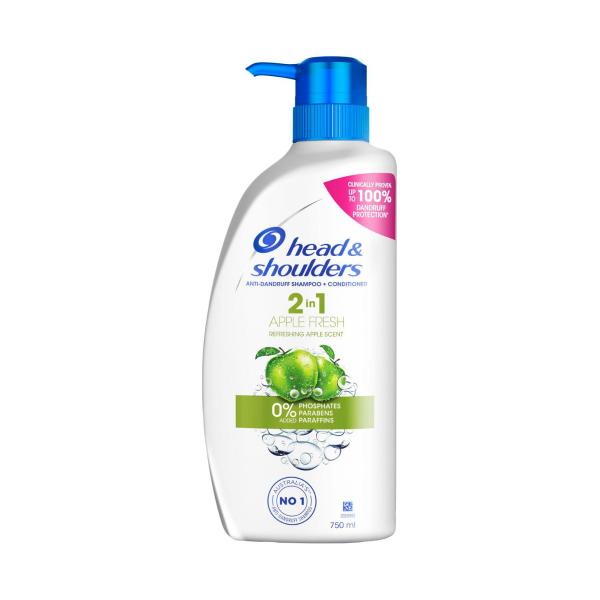 Buy Head Shoulders Apple Fresh 2 In 1 Anti Dandruff Shampoo