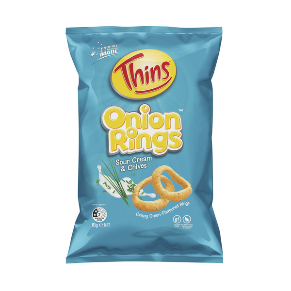 Thins Onion Rings Sour Cream And Chives