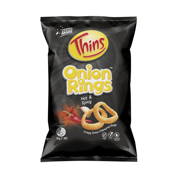 Thins Onion Rings Hot & Spicey