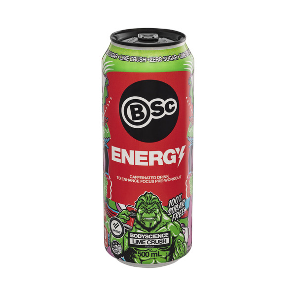 BSc Bodyscience Energy Drink Lime Crush 500mL