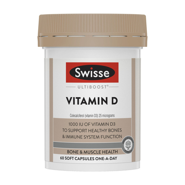 Swisse Ultiboost Vitamin D For Bone Health