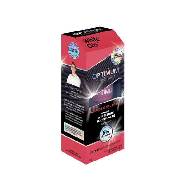 White Glo Optimum Professional Toothpaste