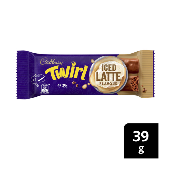 Cadbury Twirl Iced Latte Bar