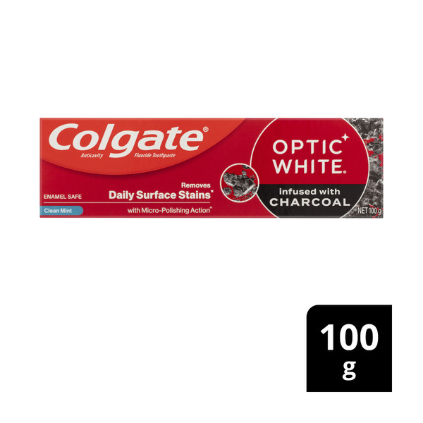 Colgate Optic White Charcoal Toothpaste