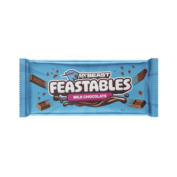 Buy Mr. Beast Feastables Milk Chocolate 60g 