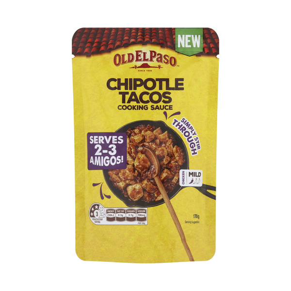 Old El Paso Chipotle Taco Cooking Sauce