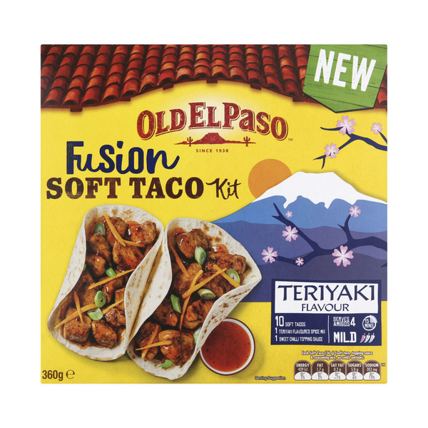 Old El Paso Soft Taco Fusion Kit 360g