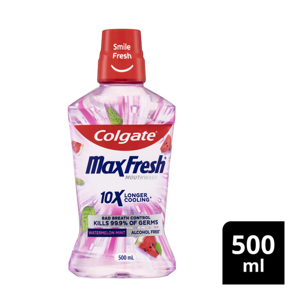 Colgate Max Fresh Watermelon Mint Mouthwash