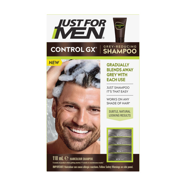 Just For Men Control Gx Grey Reducing Shampoo