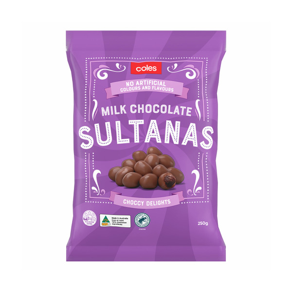 Chocolate Coated Sultanas