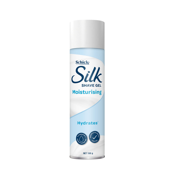 Schick Silk Womens Foaming Shave Gel Moisturising 198g