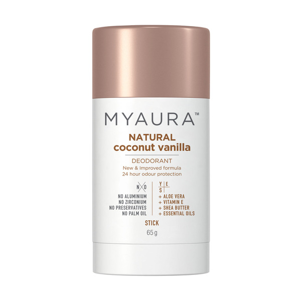 Myaura Deodorant Stick Coconut & Vanilla