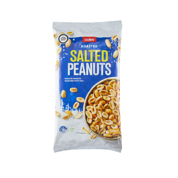 Buy Coles Peanuts Salted 375g | Coles