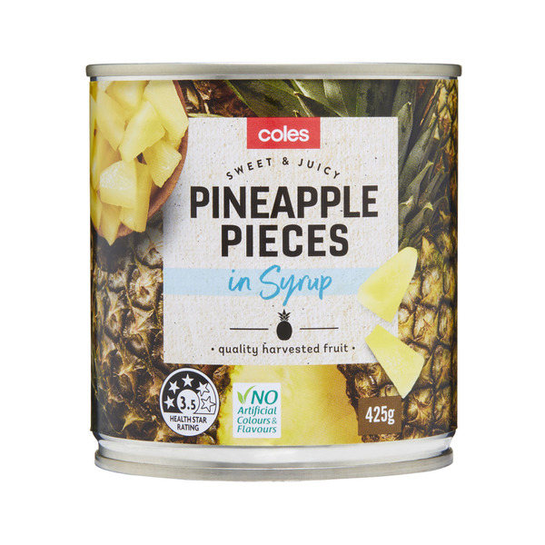 Pineapple Pieces in Syrup