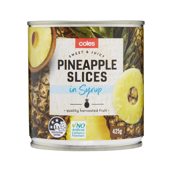 Pineapple Slices in Syrup