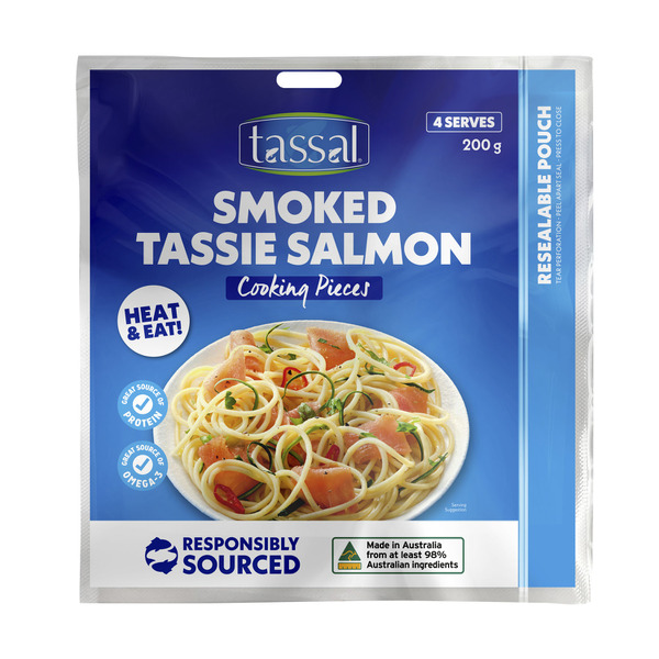 TASSAL SMOKED SALMON FOR COOKING