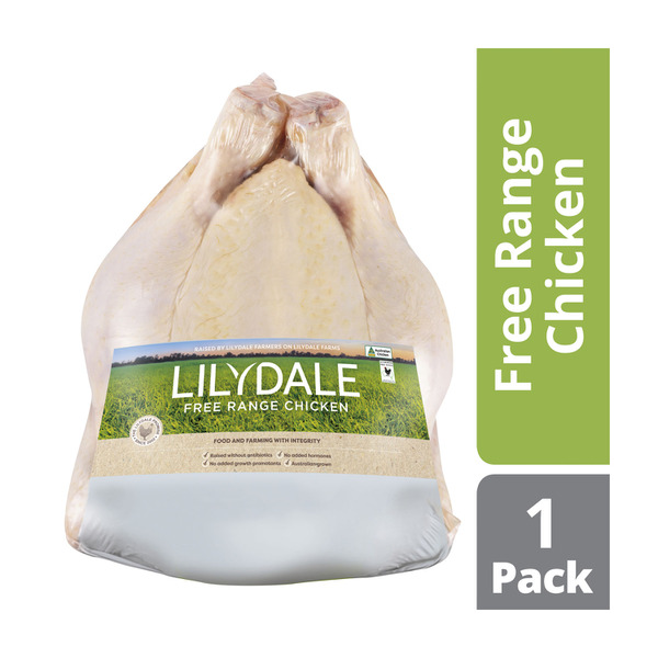 Lilydale Free Range Whole Chicken | approx. 1.27kg each