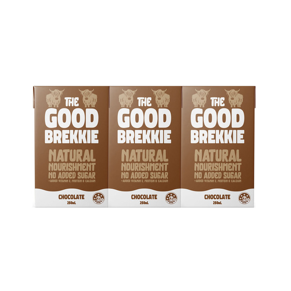 The Good Brekkie Chocolate 3x250mL