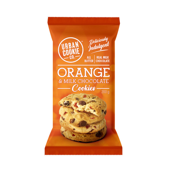 Urban Cookie Co Premium Cookies Chocolate Orange