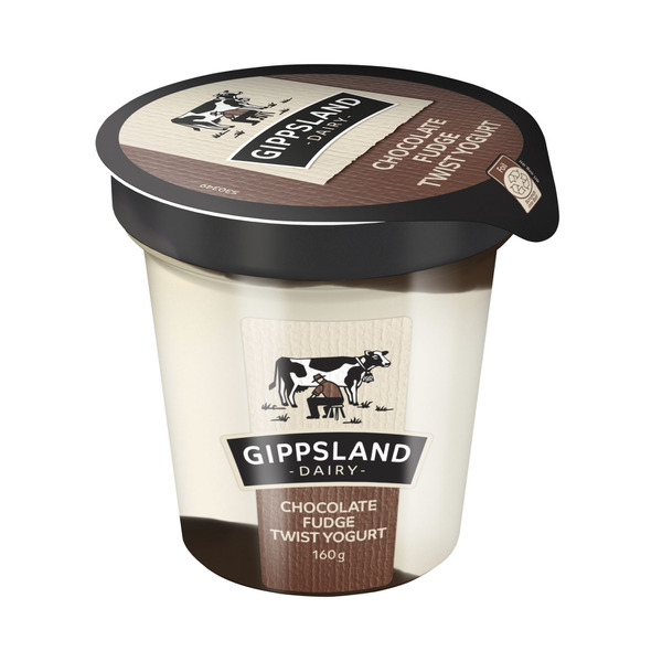 Gippsland Dairy Twist Yogurt Chocolate Fudge