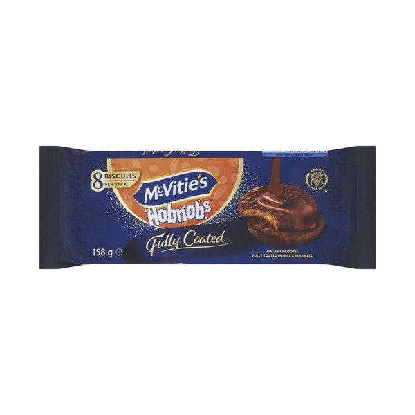Mcvities Hobnobs Fully Coated Chocolate Biscuits
