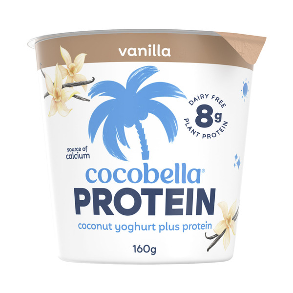 Cocobella Protein Coconut Yoghurt Vanilla 160g