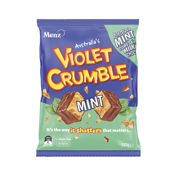 Violet Crumble Mint Bag